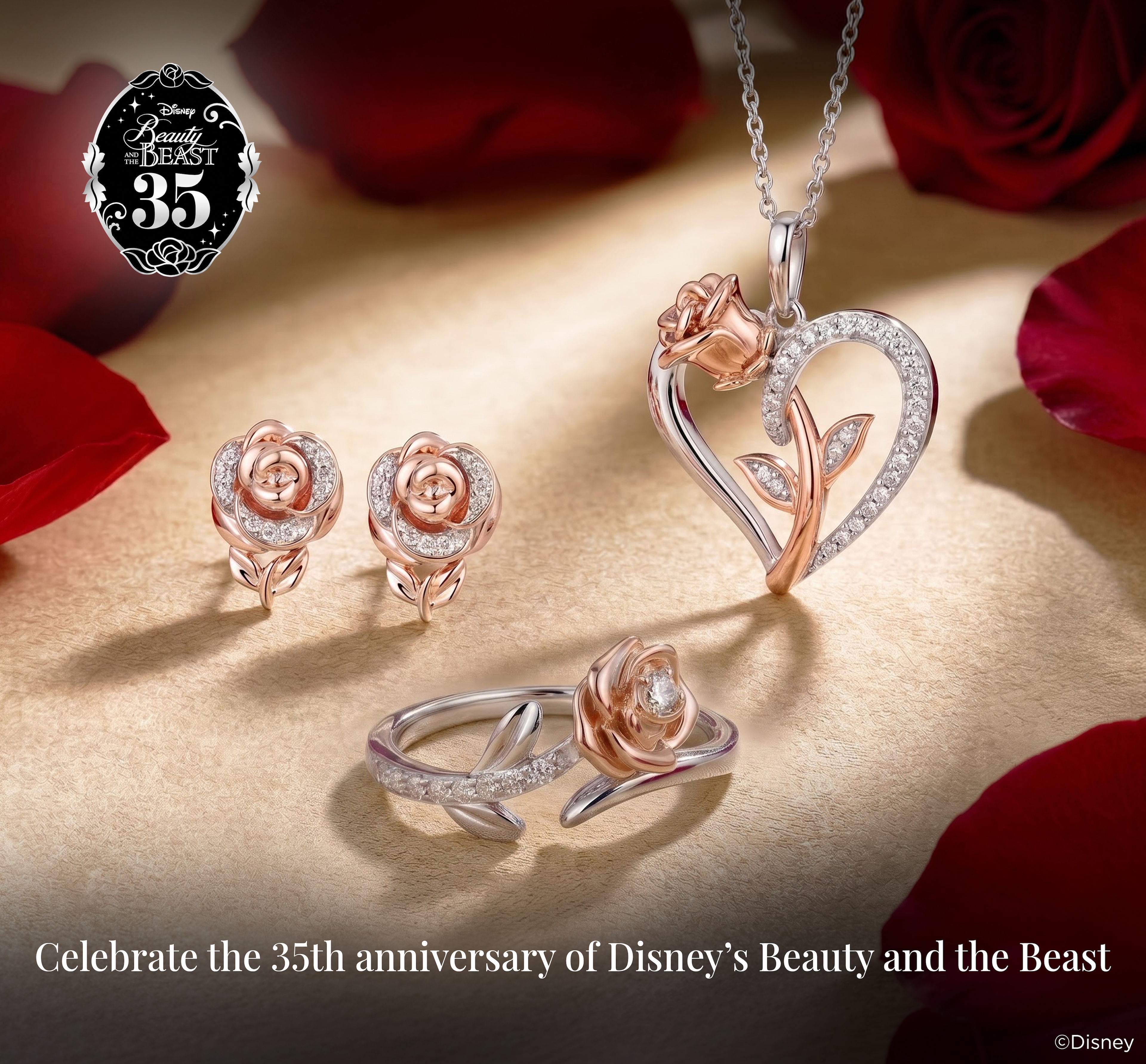 Celebrate the 35th Anniversary of Disney's Beauty and the Beast