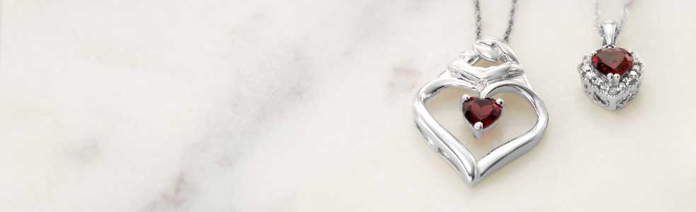 Birthstone Jewellery Peoples Jewellers January Garnet Regal Red Garnets Are Symbols Of Truth And Faithfulness