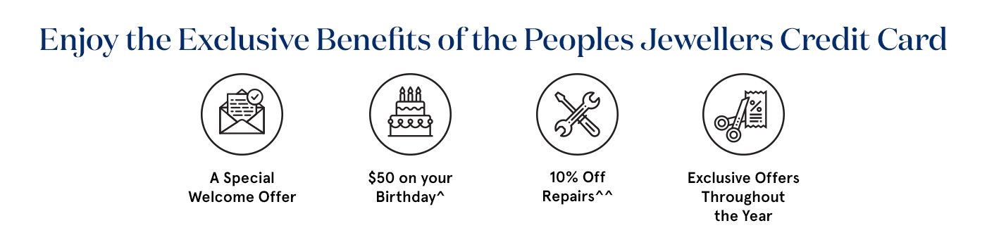  Jewellers credit card benefits of the peoples jewellers Canada