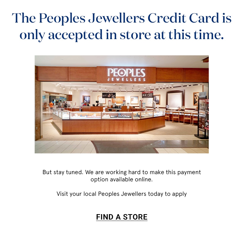 Peoples Jewelers credit card store locator