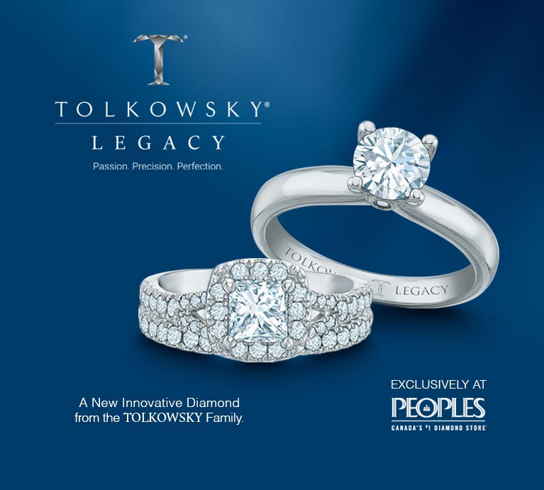 Tolkowsky on sale platinum ring