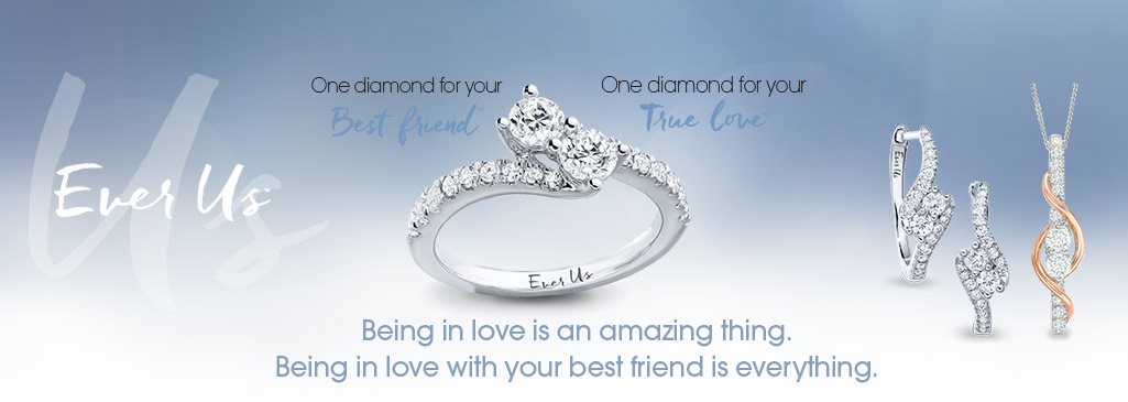 Ever Us Collections Peoples Jewellers Ever Us One Diamond For Your Best Friend True Love
