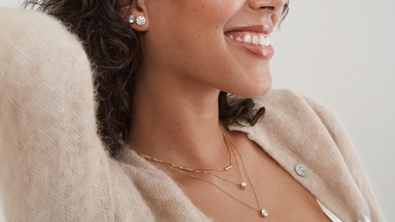 Solitaire Pendants & Earrings